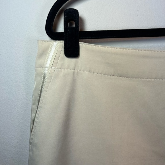 Lady Hagen Women’s Performance Skort Beige Lined Stretch Ribbon Pockets Size 16 - Picture 2 of 16